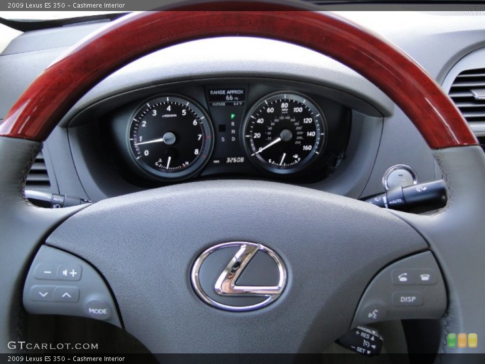 Cashmere Interior Steering Wheel for the 2009 Lexus ES 350 #61271114