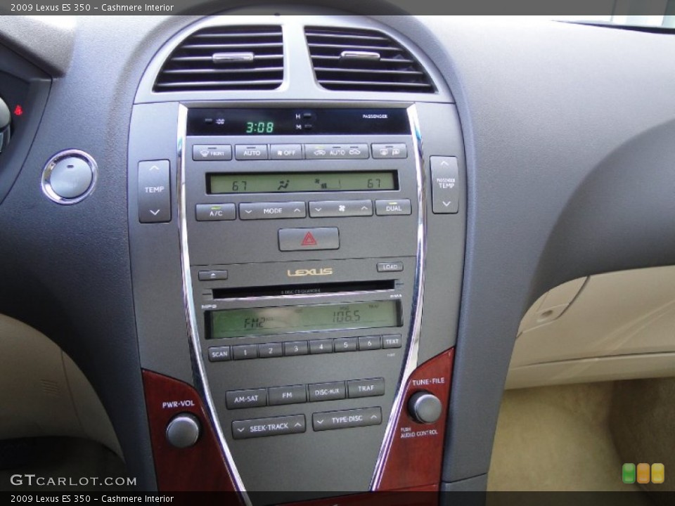 Cashmere Interior Controls for the 2009 Lexus ES 350 #61271165