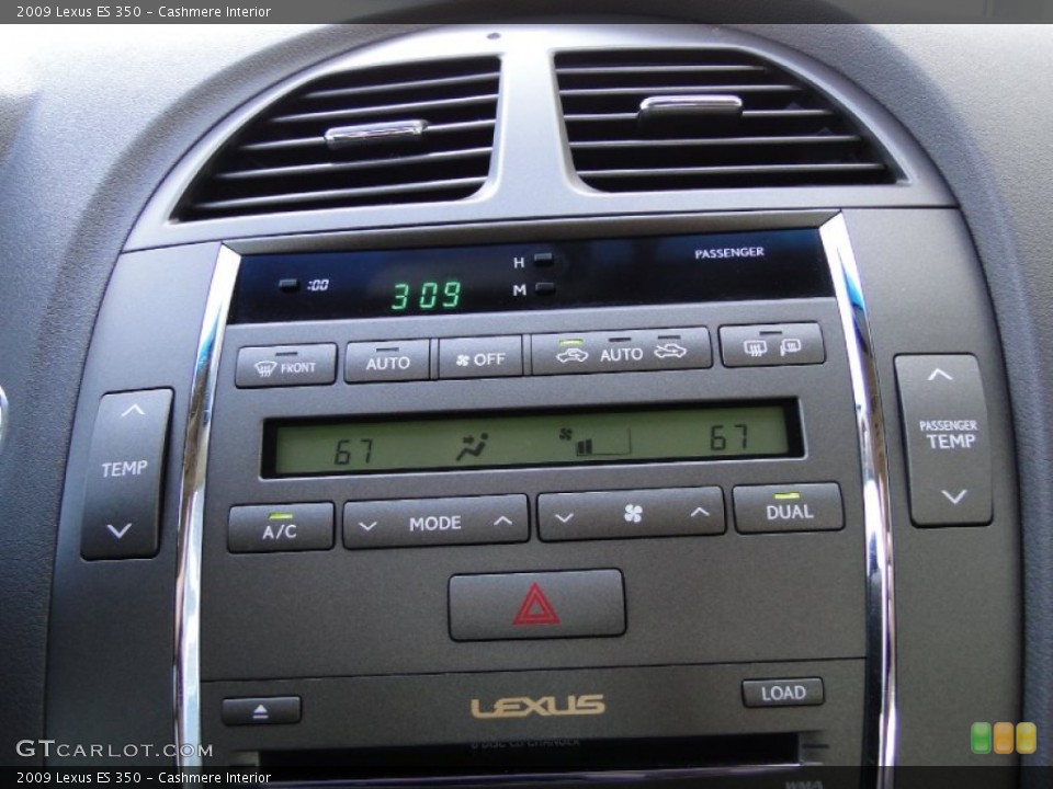 Cashmere Interior Controls for the 2009 Lexus ES 350 #61271174