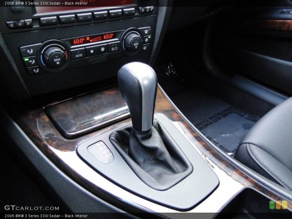 Black Interior Transmission for the 2006 BMW 3 Series 330i Sedan #61272557