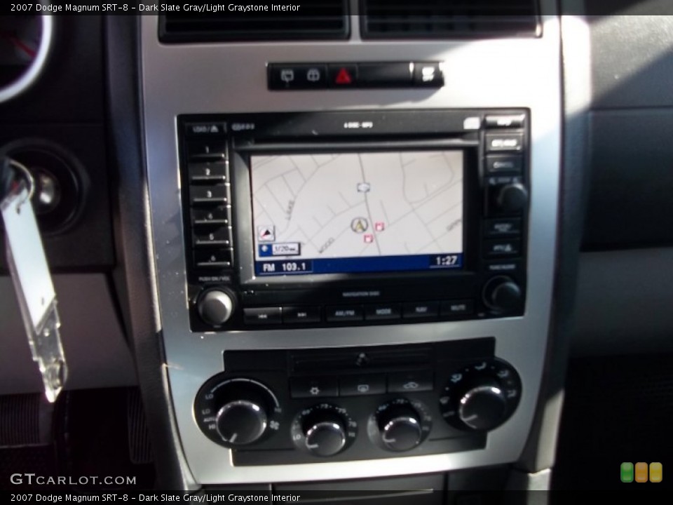Dark Slate Gray/Light Graystone Interior Navigation for the 2007 Dodge Magnum SRT-8 #61273160