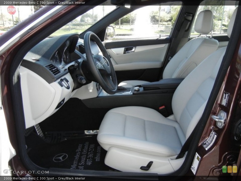 Grey/Black Interior Photo for the 2009 Mercedes-Benz C 300 Sport #61273532