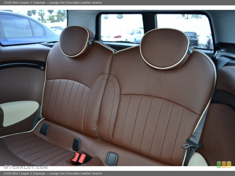 Lounge Hot Chocolate Leather Interior Photo for the 2009 Mini Cooper S Clubman #61274861
