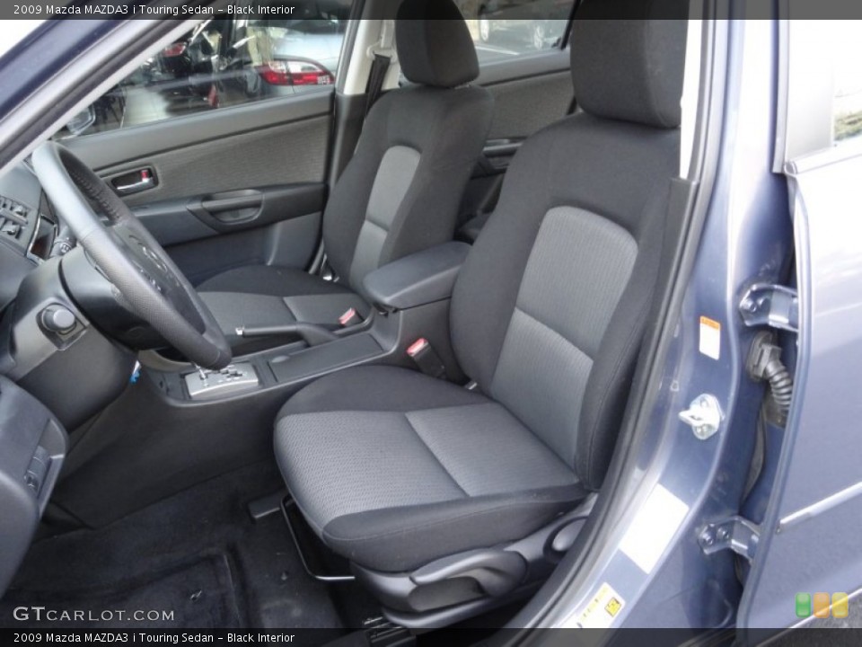 Black Interior Photo for the 2009 Mazda MAZDA3 i Touring Sedan #61275161