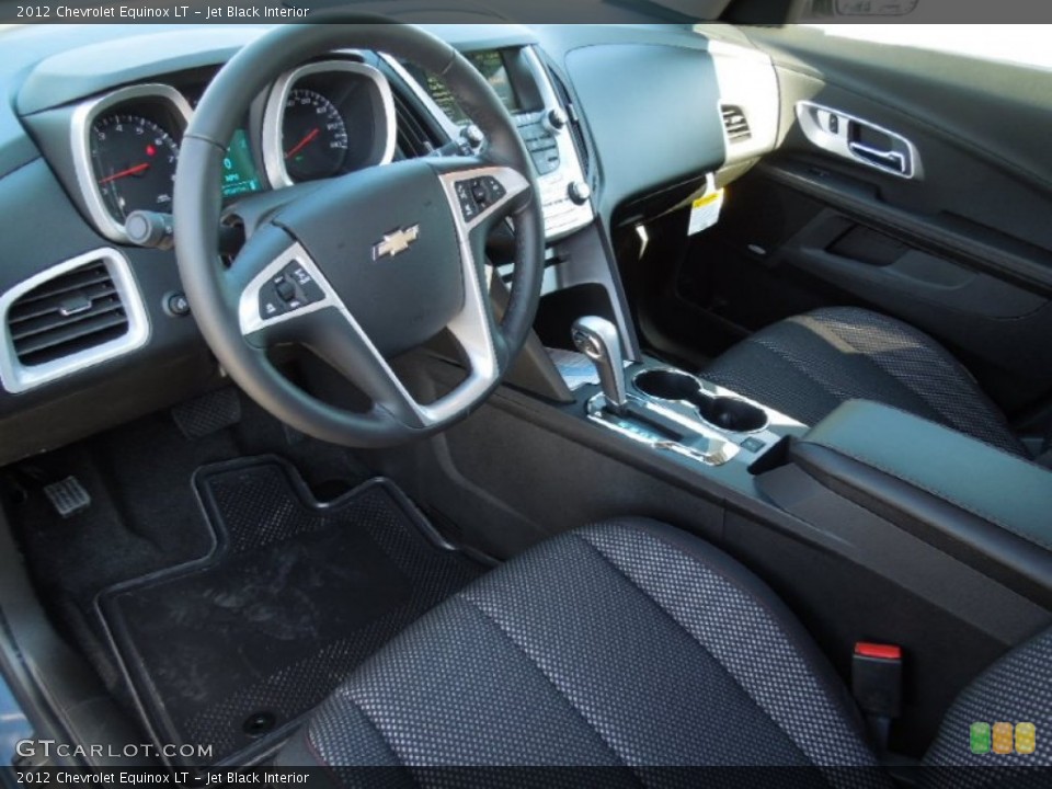 Jet Black Interior Prime Interior for the 2012 Chevrolet Equinox LT #61276049