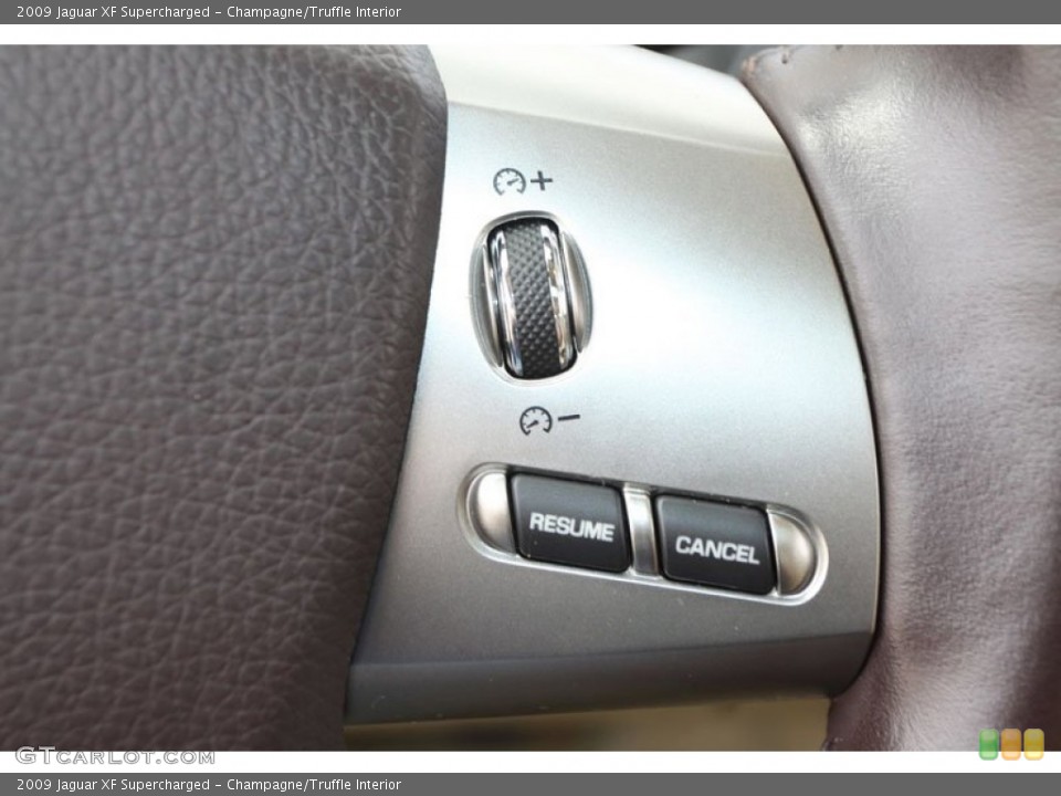 Champagne/Truffle Interior Controls for the 2009 Jaguar XF Supercharged #61277045