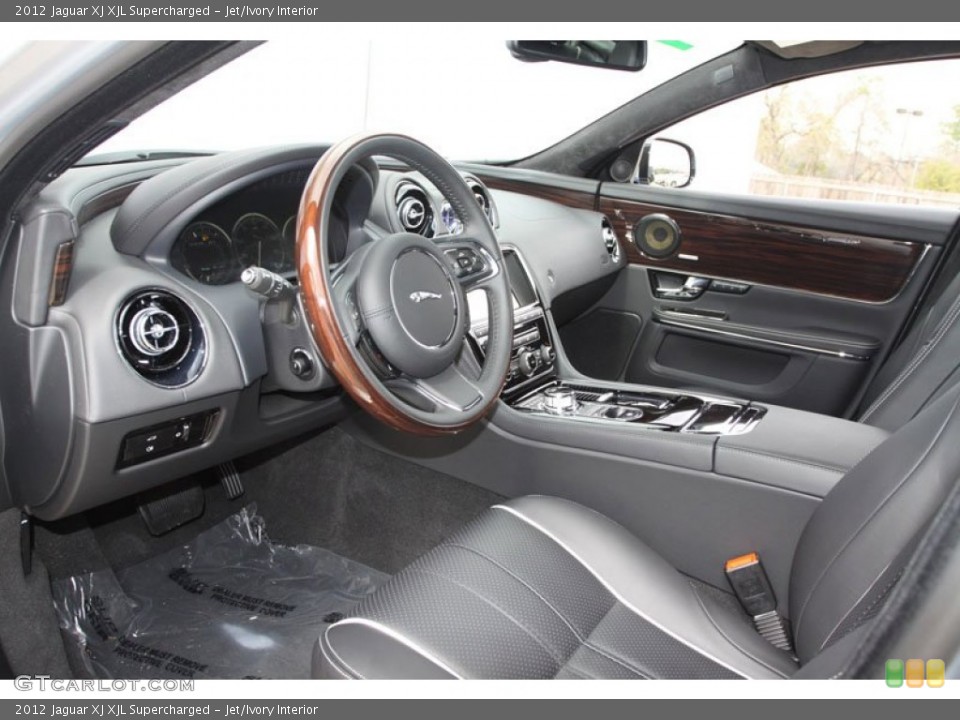 Jet/Ivory Interior Photo for the 2012 Jaguar XJ XJL Supercharged #61277282