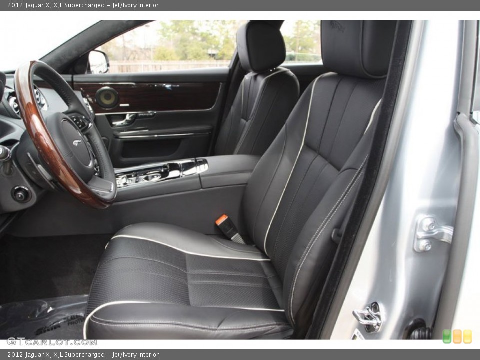 Jet/Ivory Interior Photo for the 2012 Jaguar XJ XJL Supercharged #61277291