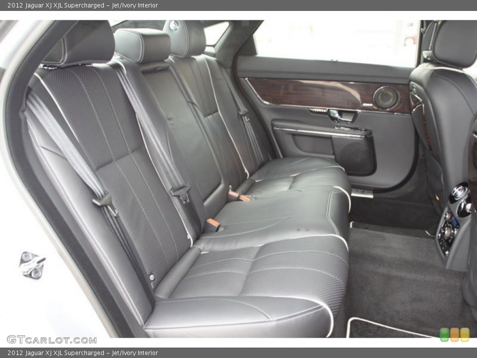 Jet/Ivory Interior Photo for the 2012 Jaguar XJ XJL Supercharged #61277300