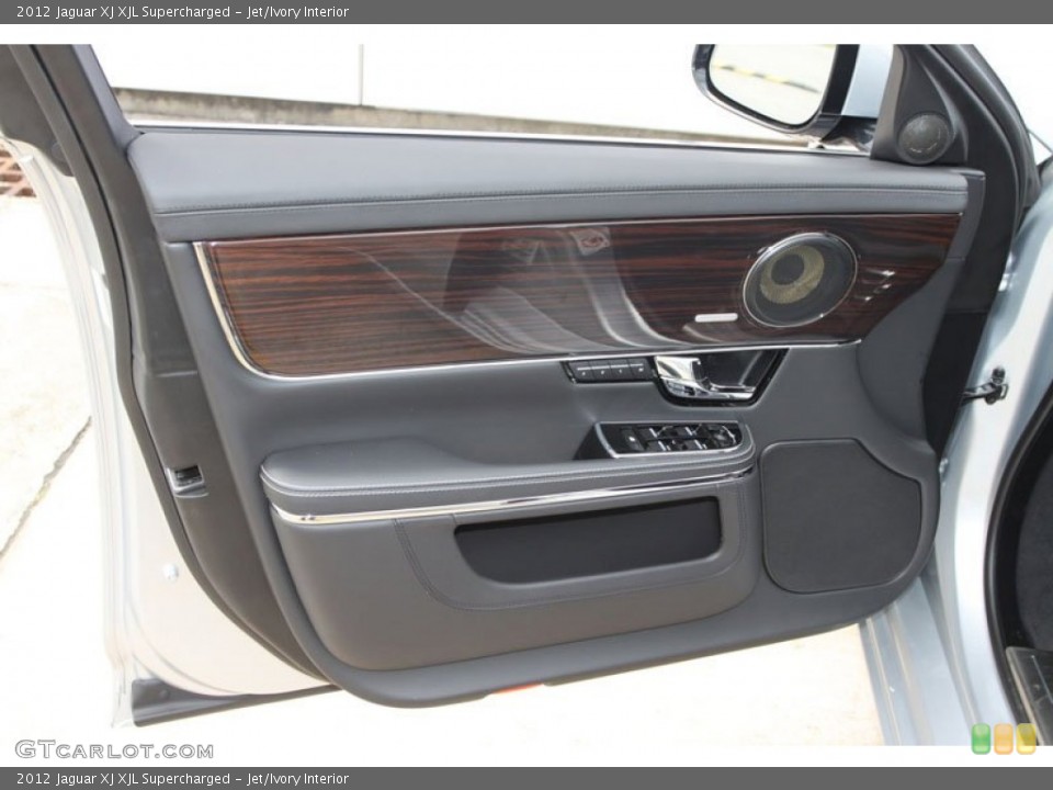 Jet/Ivory Interior Door Panel for the 2012 Jaguar XJ XJL Supercharged #61277378