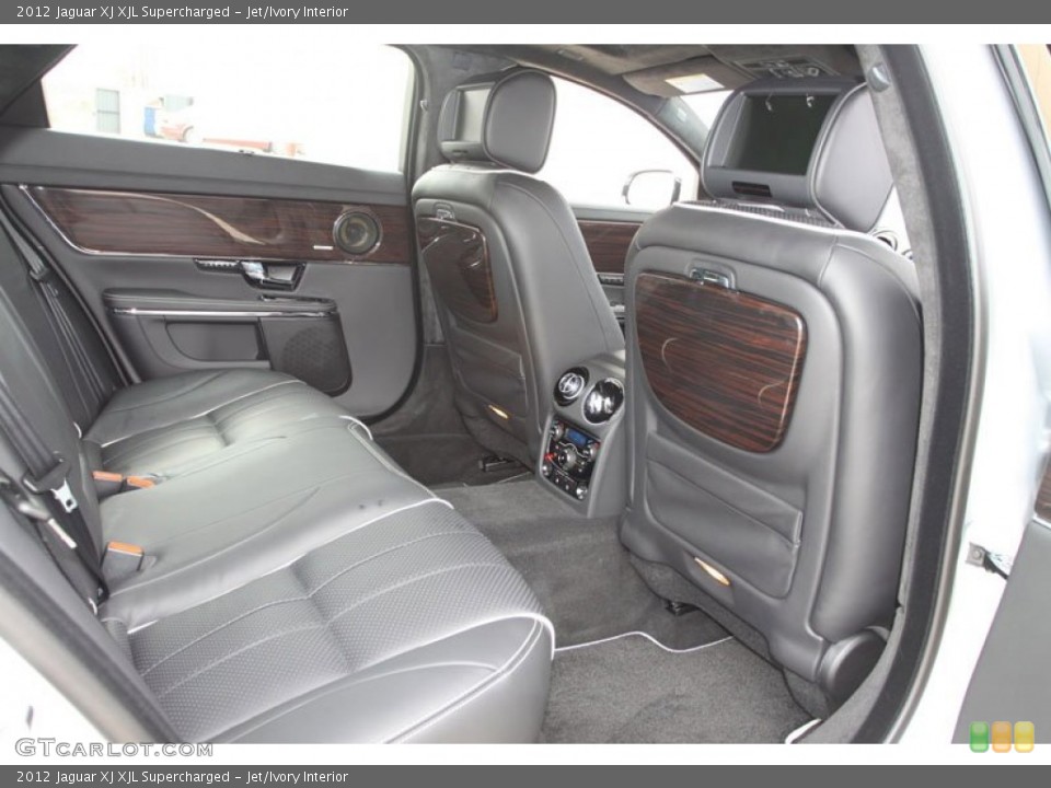 Jet/Ivory Interior Photo for the 2012 Jaguar XJ XJL Supercharged #61277408