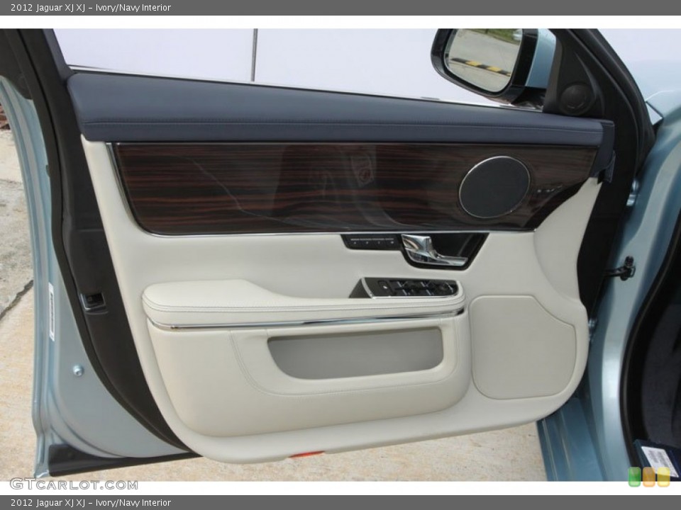 Ivory/Navy Interior Door Panel for the 2012 Jaguar XJ XJ #61278278