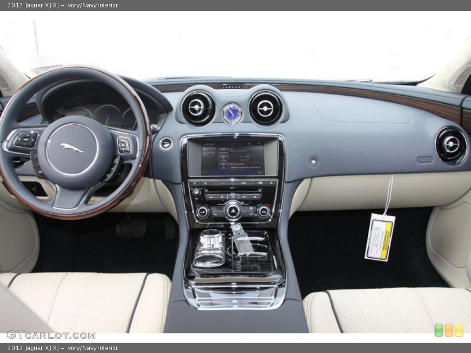 Ivory/Navy Interior Dashboard for the 2012 Jaguar XJ XJ #61278296