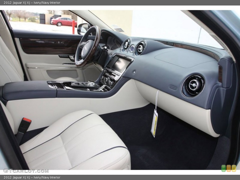 Ivory/Navy Interior Photo for the 2012 Jaguar XJ XJ #61278341