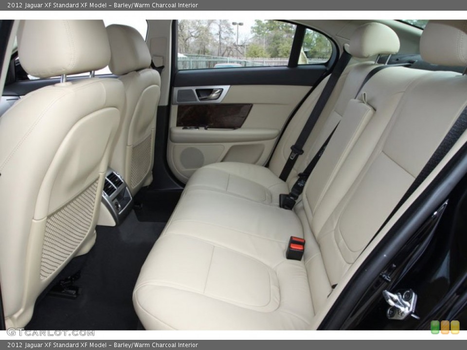Barley/Warm Charcoal Interior Rear Seat for the 2012 Jaguar XF  #61278449