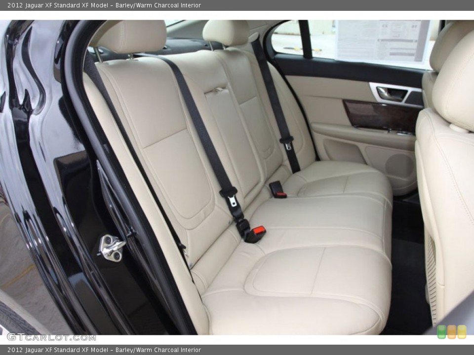 Barley/Warm Charcoal Interior Rear Seat for the 2012 Jaguar XF  #61278787