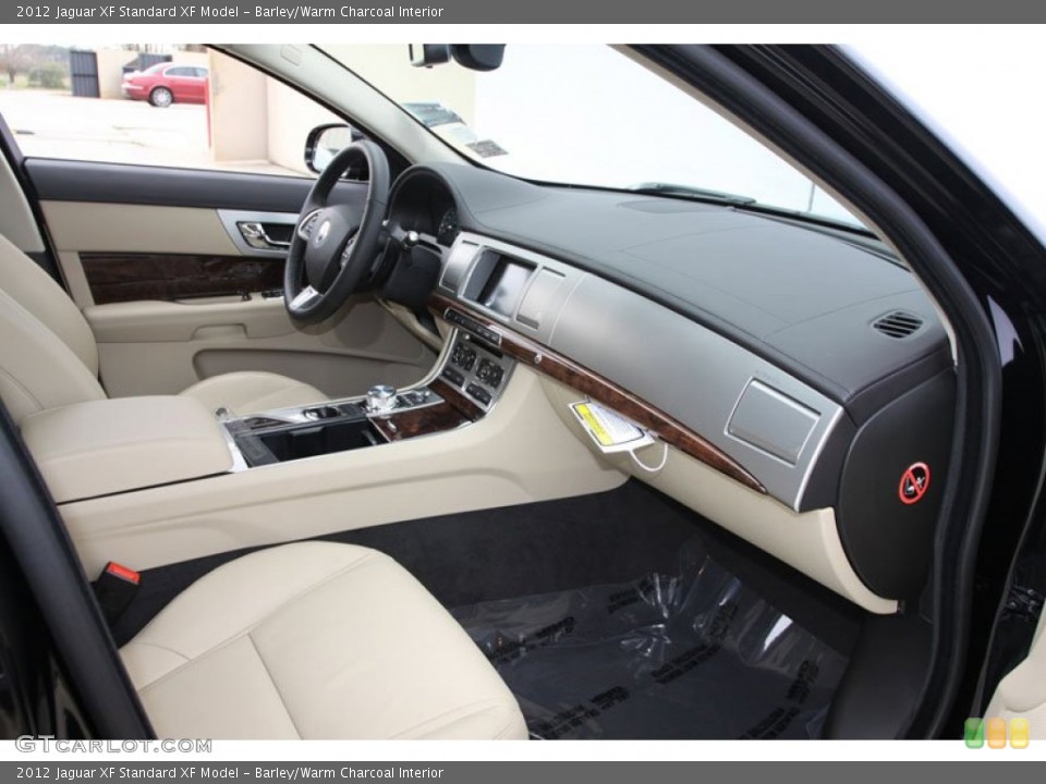 Barley/Warm Charcoal Interior Dashboard for the 2012 Jaguar XF  #61278794