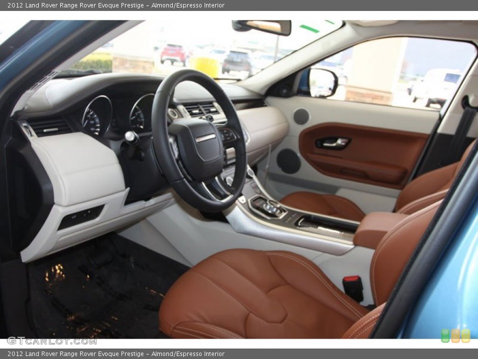 Almond/Espresso Interior Photo for the 2012 Land Rover Range Rover Evoque Prestige #61278884