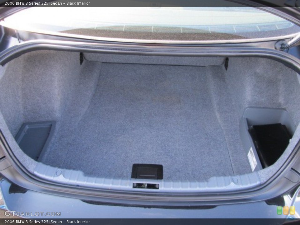 Black Interior Trunk for the 2006 BMW 3 Series 325i Sedan #61278890