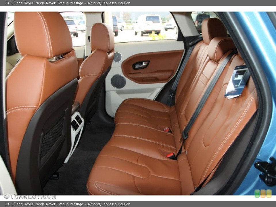 Almond/Espresso Interior Photo for the 2012 Land Rover Range Rover Evoque Prestige #61278902