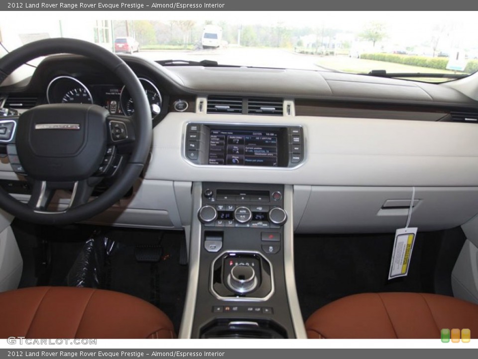 Almond/Espresso Interior Dashboard for the 2012 Land Rover Range Rover Evoque Prestige #61278978