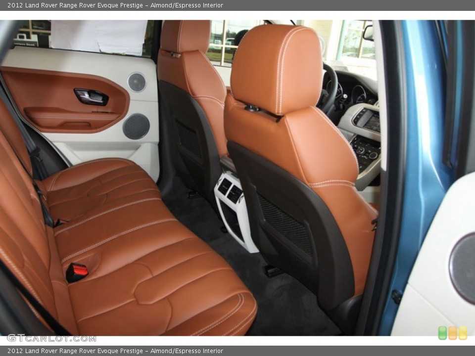 Almond/Espresso Interior Photo for the 2012 Land Rover Range Rover Evoque Prestige #61279007