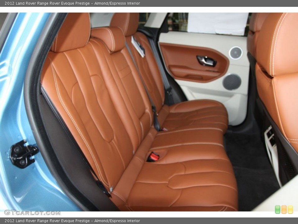 Almond/Espresso Interior Rear Seat for the 2012 Land Rover Range Rover Evoque Prestige #61279016