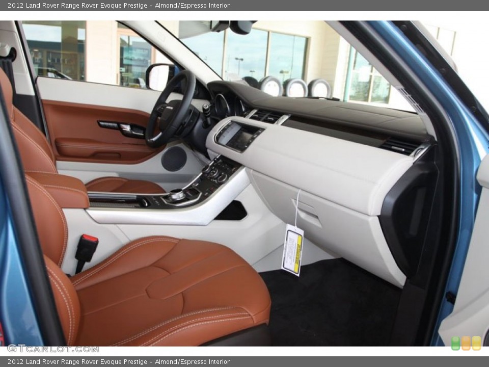 Almond/Espresso Interior Dashboard for the 2012 Land Rover Range Rover Evoque Prestige #61279023