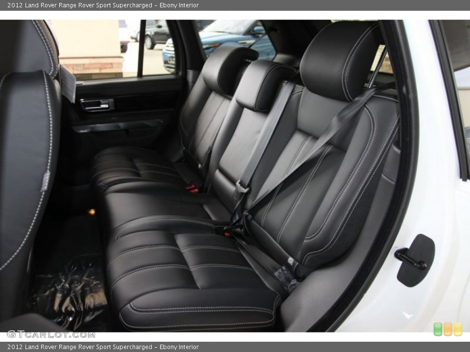 Ebony Interior Photo for the 2012 Land Rover Range Rover Sport Supercharged #61279130