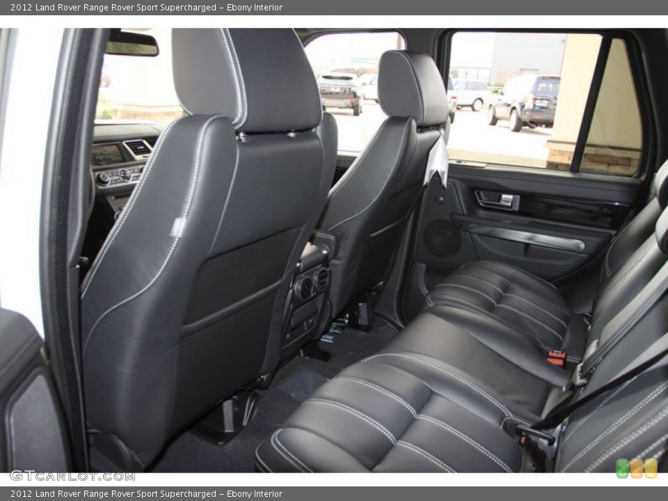 Ebony Interior Photo for the 2012 Land Rover Range Rover Sport Supercharged #61279199