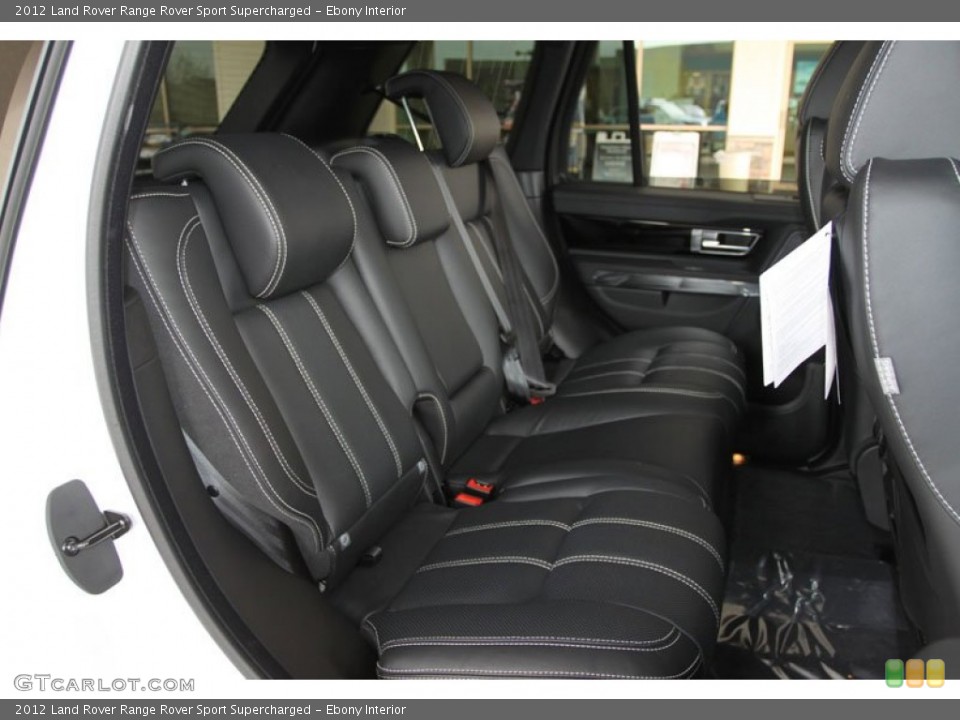 Ebony Interior Photo for the 2012 Land Rover Range Rover Sport Supercharged #61279241