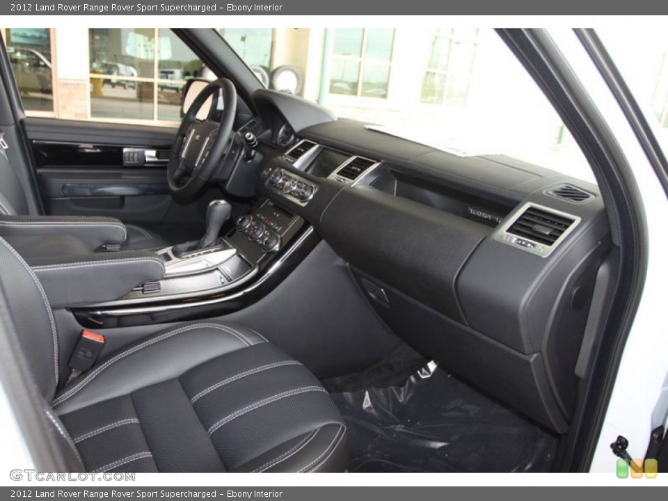 Ebony Interior Photo for the 2012 Land Rover Range Rover Sport Supercharged #61279250