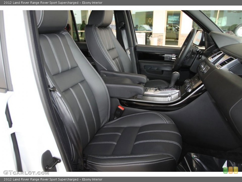 Ebony Interior Front Seat for the 2012 Land Rover Range Rover Sport Supercharged #61279259