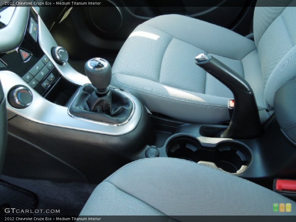 Medium Titanium Interior Transmission for the 2012 Chevrolet Cruze Eco #61279940