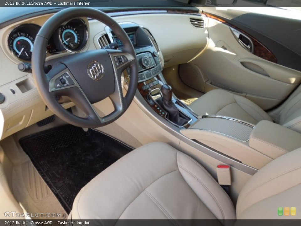 Cashmere Interior Prime Interior for the 2012 Buick LaCrosse AWD #61280999