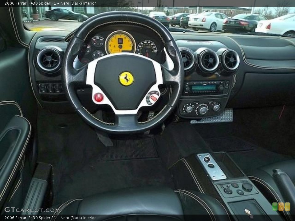 Nero (Black) Interior Dashboard for the 2006 Ferrari F430 Spider F1 #61283219