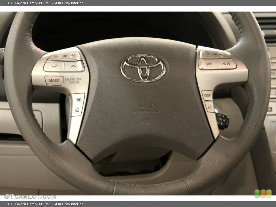 Ash Gray Interior Steering Wheel for the 2010 Toyota Camry XLE V6 #61285349