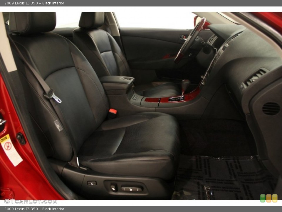 Black Interior Front Seat for the 2009 Lexus ES 350 #61285937