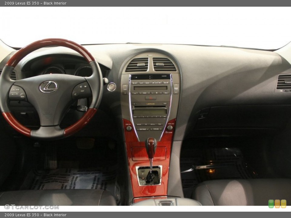Black Interior Dashboard for the 2009 Lexus ES 350 #61285970