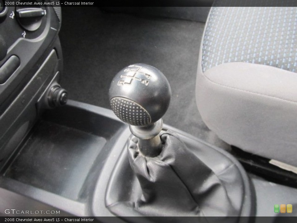 Charcoal Interior Transmission for the 2008 Chevrolet Aveo Aveo5 LS #61294712
