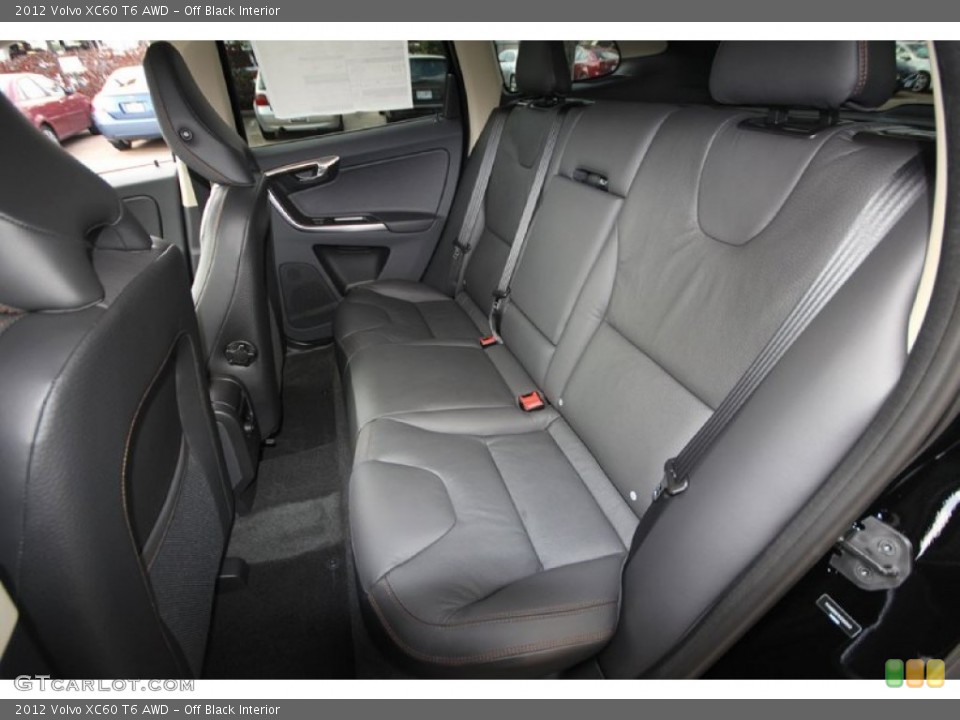 Off Black Interior Photo for the 2012 Volvo XC60 T6 AWD #61298117