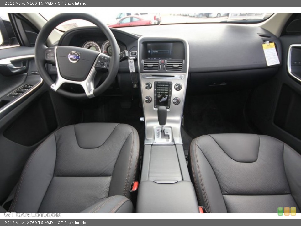 Off Black Interior Dashboard for the 2012 Volvo XC60 T6 AWD #61298147
