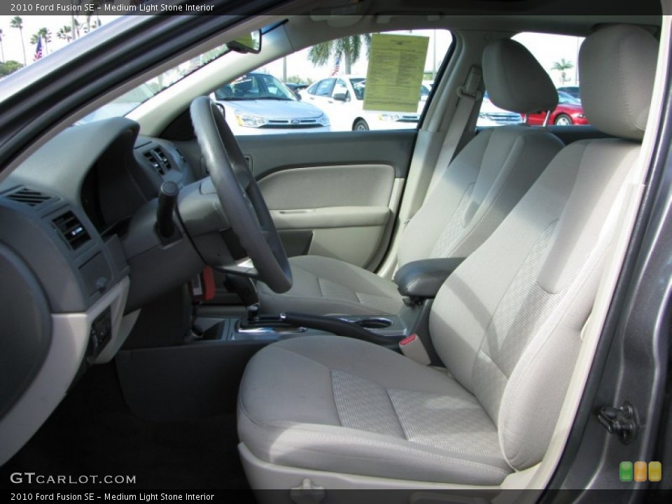 Medium Light Stone Interior Photo for the 2010 Ford Fusion SE #61299000