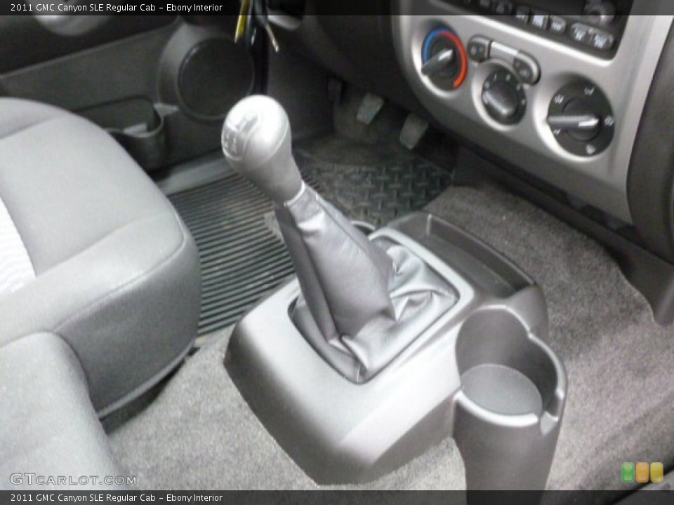 Ebony Interior Transmission for the 2011 GMC Canyon SLE Regular Cab #61299089