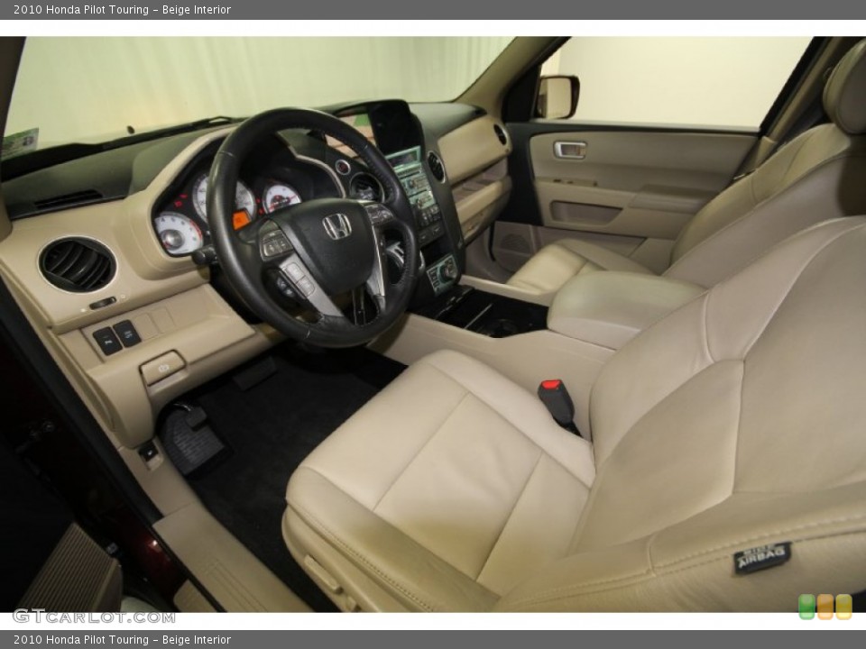 Beige Interior Photo for the 2010 Honda Pilot Touring #61301450