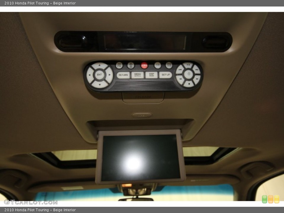 Beige Interior Controls for the 2010 Honda Pilot Touring #61301651