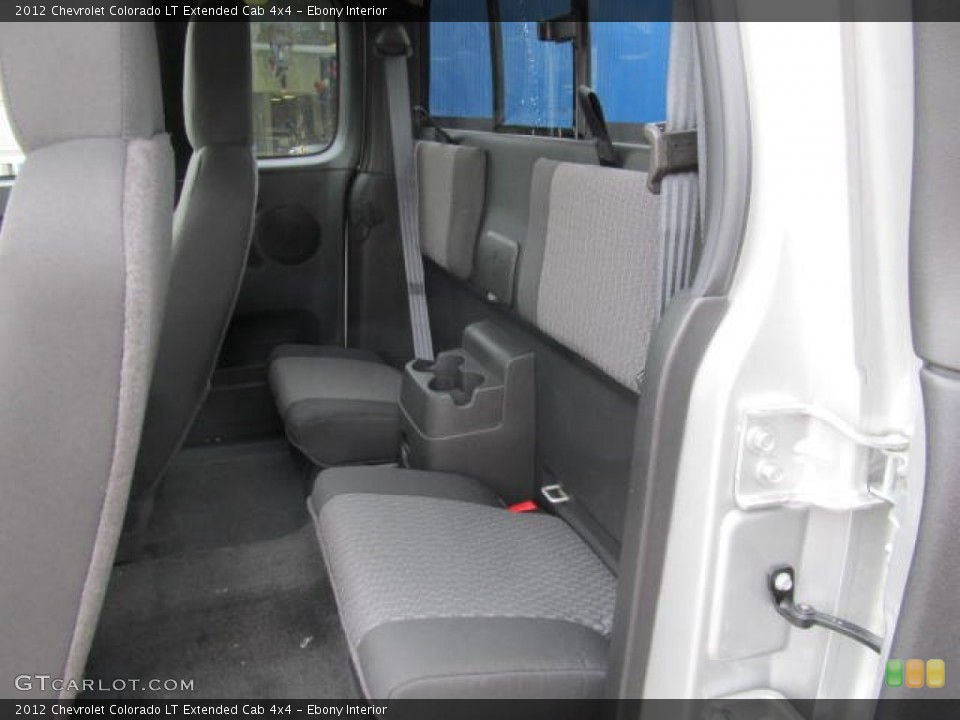 Ebony Interior Photo for the 2012 Chevrolet Colorado LT Extended Cab 4x4 #61302444