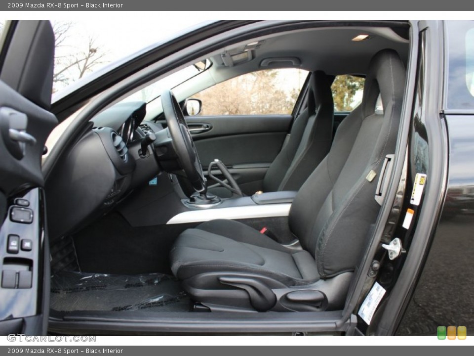 Black Interior Photo for the 2009 Mazda RX-8 Sport #61306016