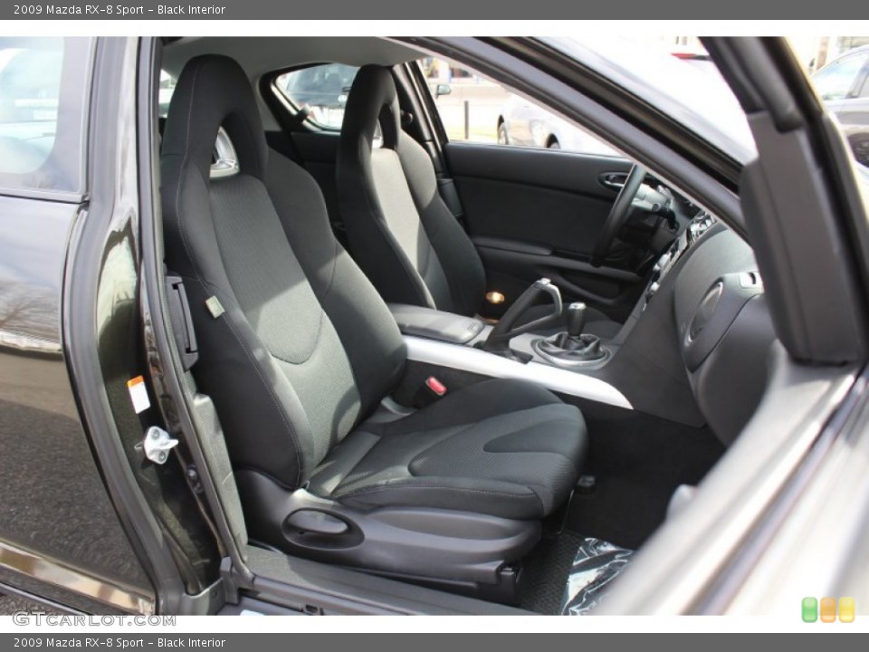 Black Interior Photo for the 2009 Mazda RX-8 Sport #61306184