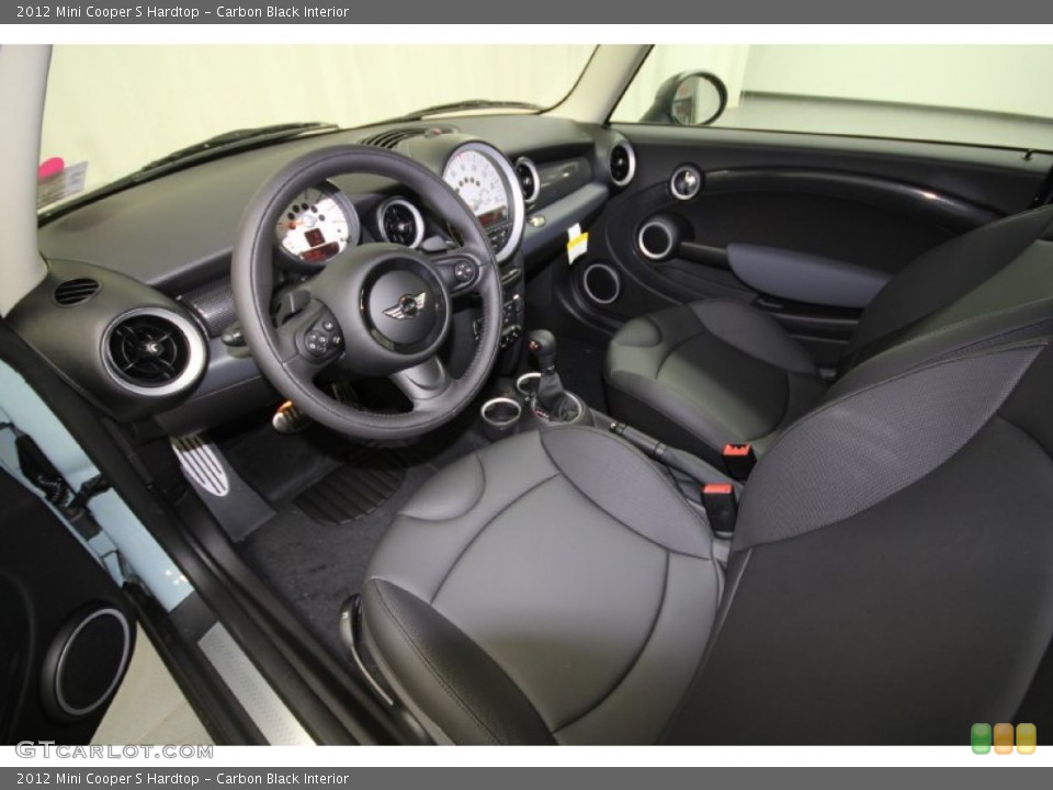 Carbon Black Interior Photo for the 2012 Mini Cooper S Hardtop #61307759